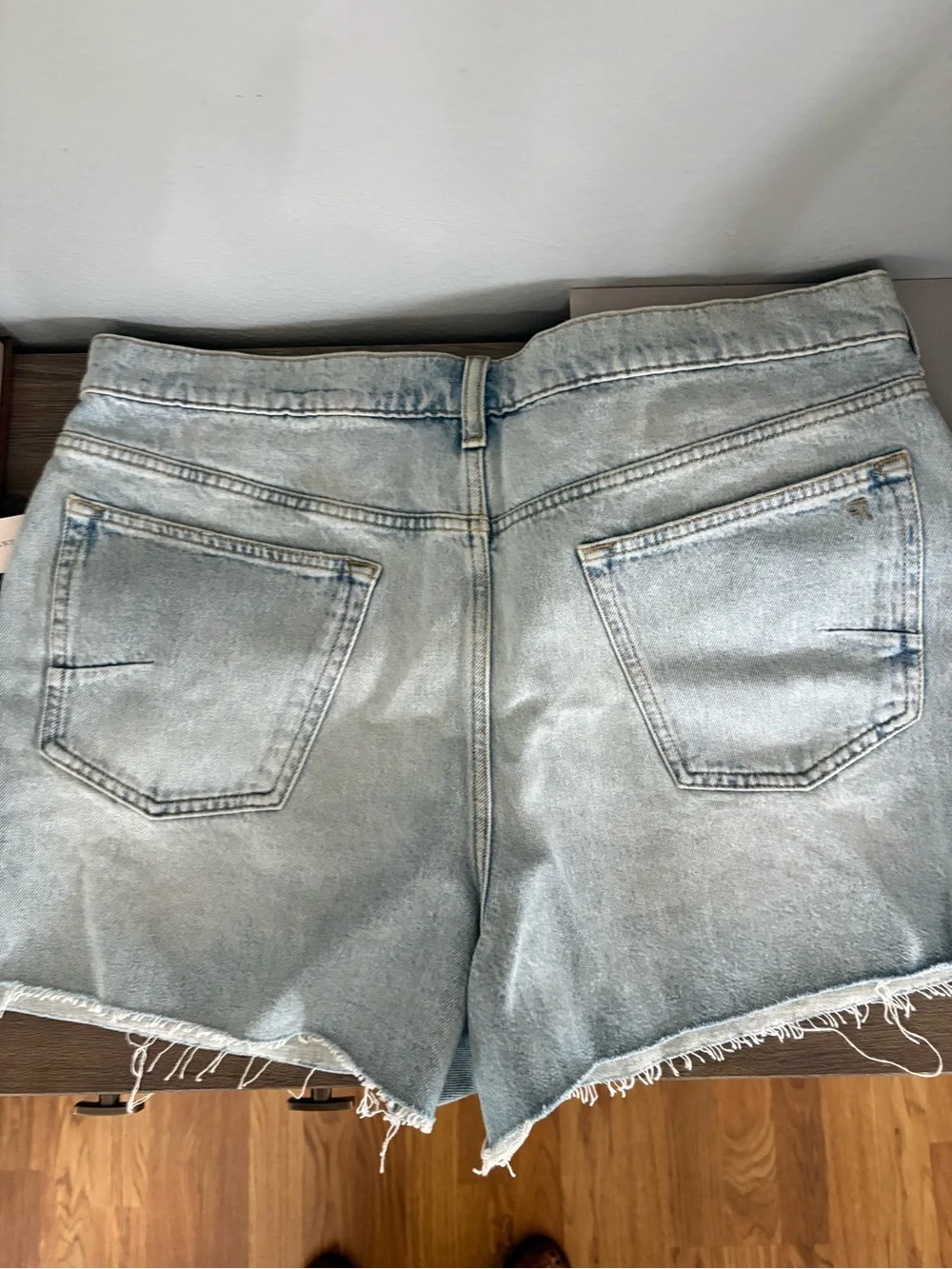 The Everyday Denim Shorts by Pilcro - Picture 2 of 3